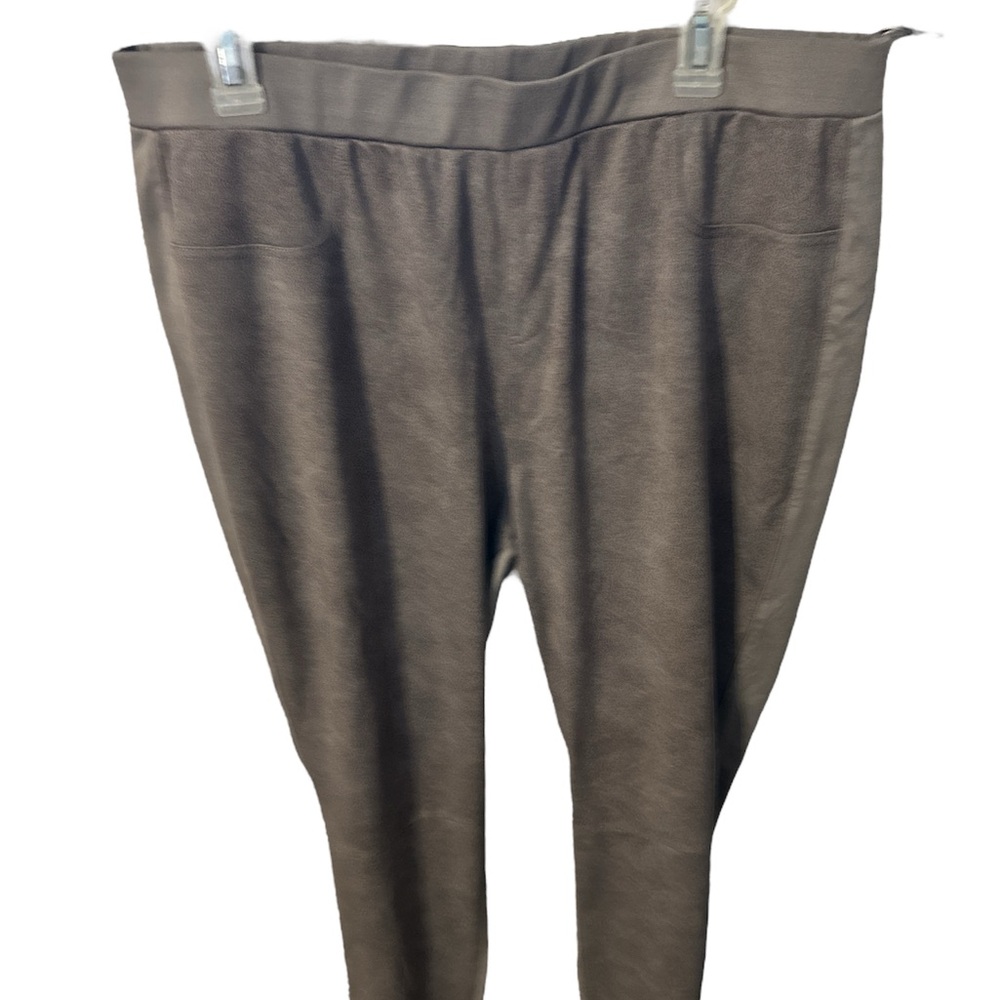 NWOT nene leakes taupe leggings no pockets fake ones expensive soft 2XT cute